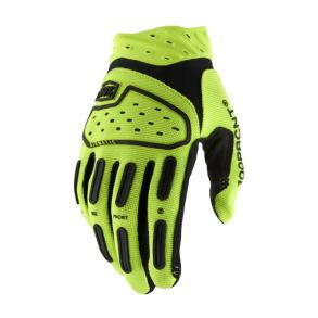 100% Airmatic 2 Cross Handsker Fluo Gul