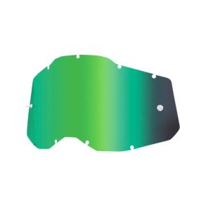 100% Strata 2 / Racecraft 2 / Accuri 2 Linse Gr�n Spejl