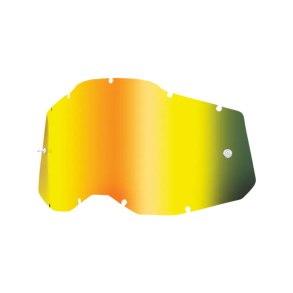 100% Strata 2 / Racecraft 2 / Accuri 2 Linse Guld Spejl