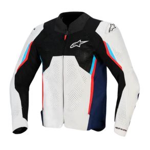 Alpinestars AST V3 Air MC Jakke Sort/S�lv/Bl�/R�d