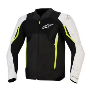 Alpinestars AST V3 Air MC Jakke Sort/S�lv/Fluo Gul