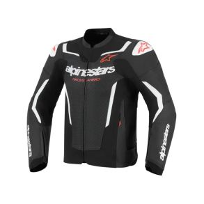 Alpinestars GP Force V2 Air MC L�derjakke Sort / Hvid