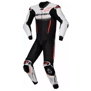 Alpinestars GP-R7 MC Lderdragt AAA Sort/Hvid