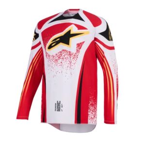 Alpinestars MX Trje Techstar Nomur Gr / Rd / Sort