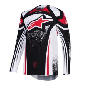 Alpinestars MX Trje Techstar Nomur Sort / Hvid / Rd
