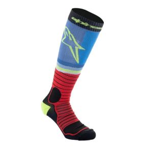 Alpinestars Pro V2 Cross Str�mper Sort / Bl� / R�d