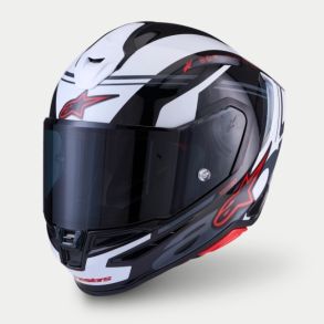 Alpinestars Supertech R7 MC Hjelm Core Design Sort / Gr�