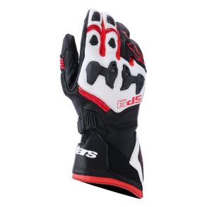 Alpinestars SP-9 MC Handskar Svart/Vit/R�d