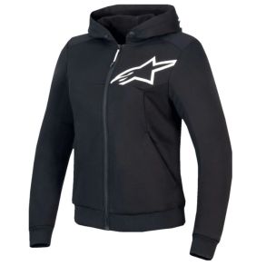 Alpinestars MC Hoodie Stella Chrome Sport V2 Til Dame Sort