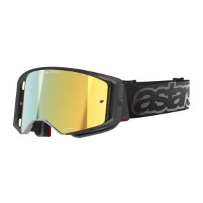 Alpinestars SuperTech Vision Vista Cross Briller Sort (Guld Glas)