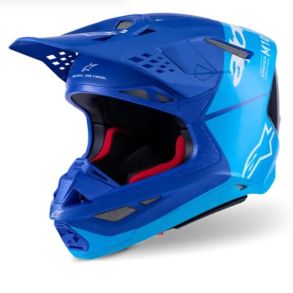 Alpinestars Supertech M10 Flood Blue MX-hjlm