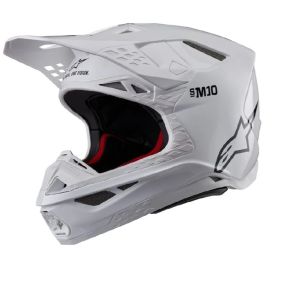 Alpinestars Supertech M10 MX Hjlm Vit