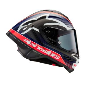 Alpinestars Supertech R10 Carbon MC Hjlm Team Bl/Svart/Vit