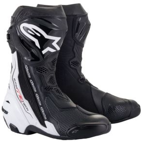 Alpinestars Supertech R V2 MC Stvler Sort/Hvid