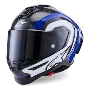Alpinestars Supertech R10 Carbon MC Hj�lm Arius Black / White / Blue