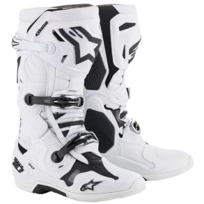 Alpinestars Tech 10 MX Stvler Hvid