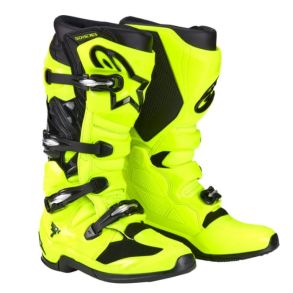 Alpinestars Tech 7 MX Stvler Fluo Gul / Sort