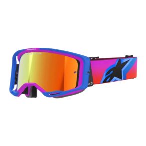 Alpinestars Vision 8 Corp Cross Briller Bl� / Orange / Lilla (R�d Glas)