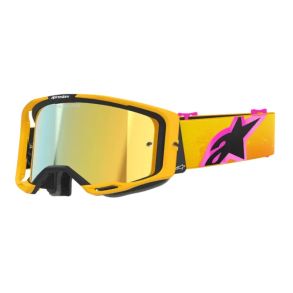 Alpinestars Vision 8 Corp Cross Briller Orange / Pink / Gul (Guld Glas)
