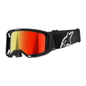 Alpinestars Vision 8 Corp Cross Briller Sort (R�d Glas)