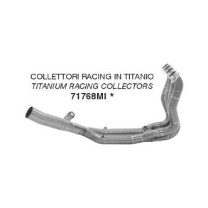 BMW S1000R / S1000RR �rg. 2019- Arrow Manifold Titanium