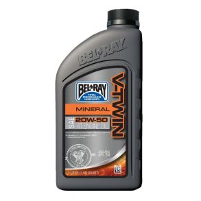 Bel Ray V-Twin 20W50 Mineralsk 4-Takt Olie 1L