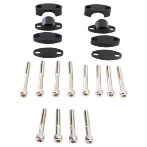 Universal Risers Til MC Styr 22mm Sort