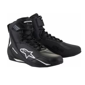 Alpinestars Faster 4 MC Sko Sort/ Hvid