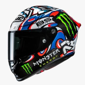 HJC RPHA 1 V2 Carbon MC Hjelm QUARTARARO LE MANS III MC21