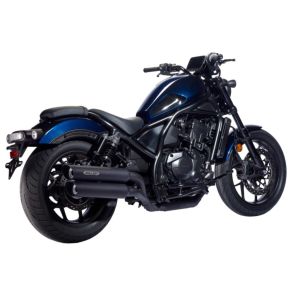 Honda Rebel CMX 1100 Rebel (Euro5 / Euro 5+) rg. 2021- Miller Stormbreaker Slip-on MC Udstdning