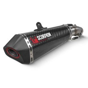 Kawasaki Ninja 400 / 250 & Z400 Scorpion Serket Taper Carbon Slip-on MC Udstdning