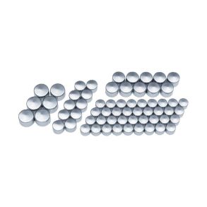 Kuryakyn Kool Caps Komplett bulttopp-set f�r Softtail, FLT och Trikes