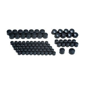 Kuryakyn Kool Caps Komplett bulttopp-set f�r Big Twin, Evo och Twin Cam