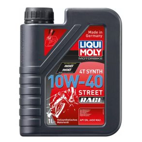 LIQUI MOLY 4T 10W-40 Street Race Fuldsyntetisk MC Olie 1L