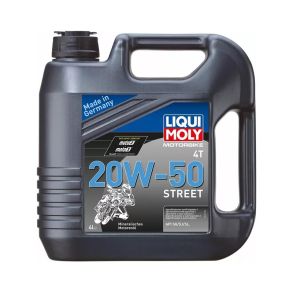 LIQUI MOLY 4T 20W-50 Street Delsyntetisk MC Olie 4L