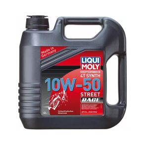 LIQUI MOLY 4T 10W-50 Street Race Fuldsyntetisk MC Olie 4L