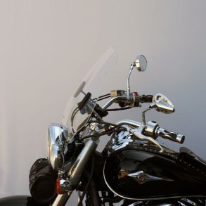 MRA Universal MC Vindskrm Highwayshield Transparant