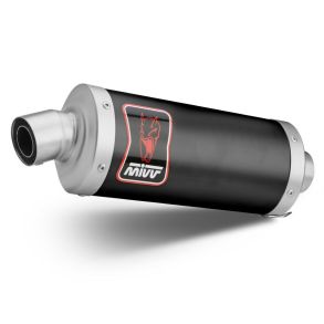 Yamaha Tenere 700 rg. 2019-2025 Mivv Dakar Black Slip-on MC Udstdning