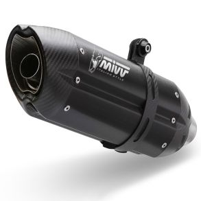 Kawasaki ZX-10R �rsmodell 2008-2010 Mivv Suono Black Slip-on MC avgassystem