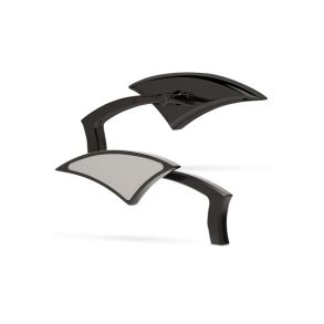 MC Sidospeglar Paul Yaffe Power Mirrors Svart