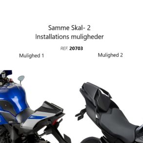 Yamaha YZF R1 rg. 2023- Puig 2 i 1 Sdecover Egoskal Matsort