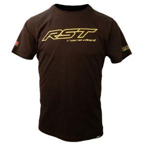 RST Race Dept T-Shirt Sort / Gul