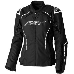RST S1 Ladies MC Jakke Til Dame Sort/Hvid