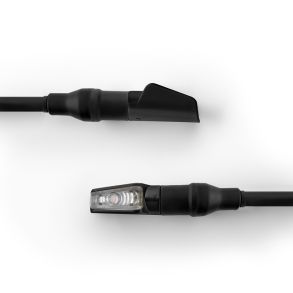 Rizoma Leggera S SMD Mini Blinklys + Baglys St Sort