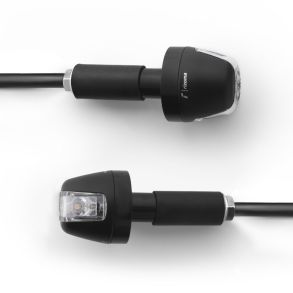 Rizoma Sguardo SMD Bar End Blinklys St Sort