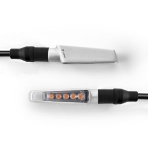 Rizoma Vision SMD Running Light - Dynamisk LED Blinklys St Slv