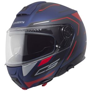 Schuberth C5 Omega Blue Flip-Up MC Hjelm
