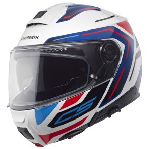 Schuberth C5 Omega White Flip-Up MC Hjelm