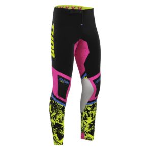 Thor Sportmode Punk�d Cross Bukser Sort / Pink / Gul