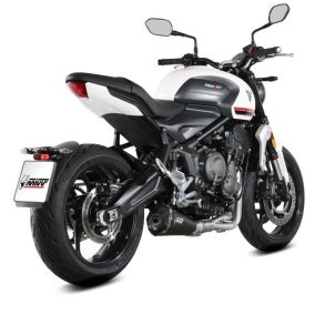 Triumph trident 660 rg. 2021- Mivv Delta Race Black MC Udstdning System